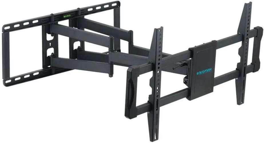 Кронштейн для телевизора Kromax ATLANTIS-70, 32-75", настенный, поворотно-выдвижной и наклонный,  черный [20253]